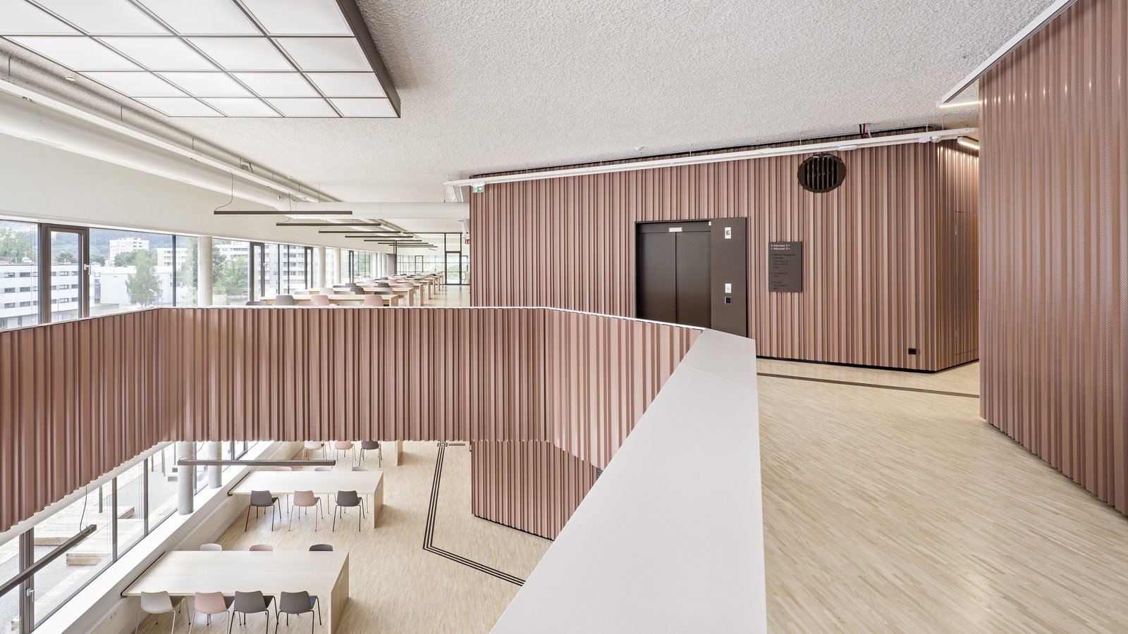 Architektur des neuen Studienzentrums in Leoben